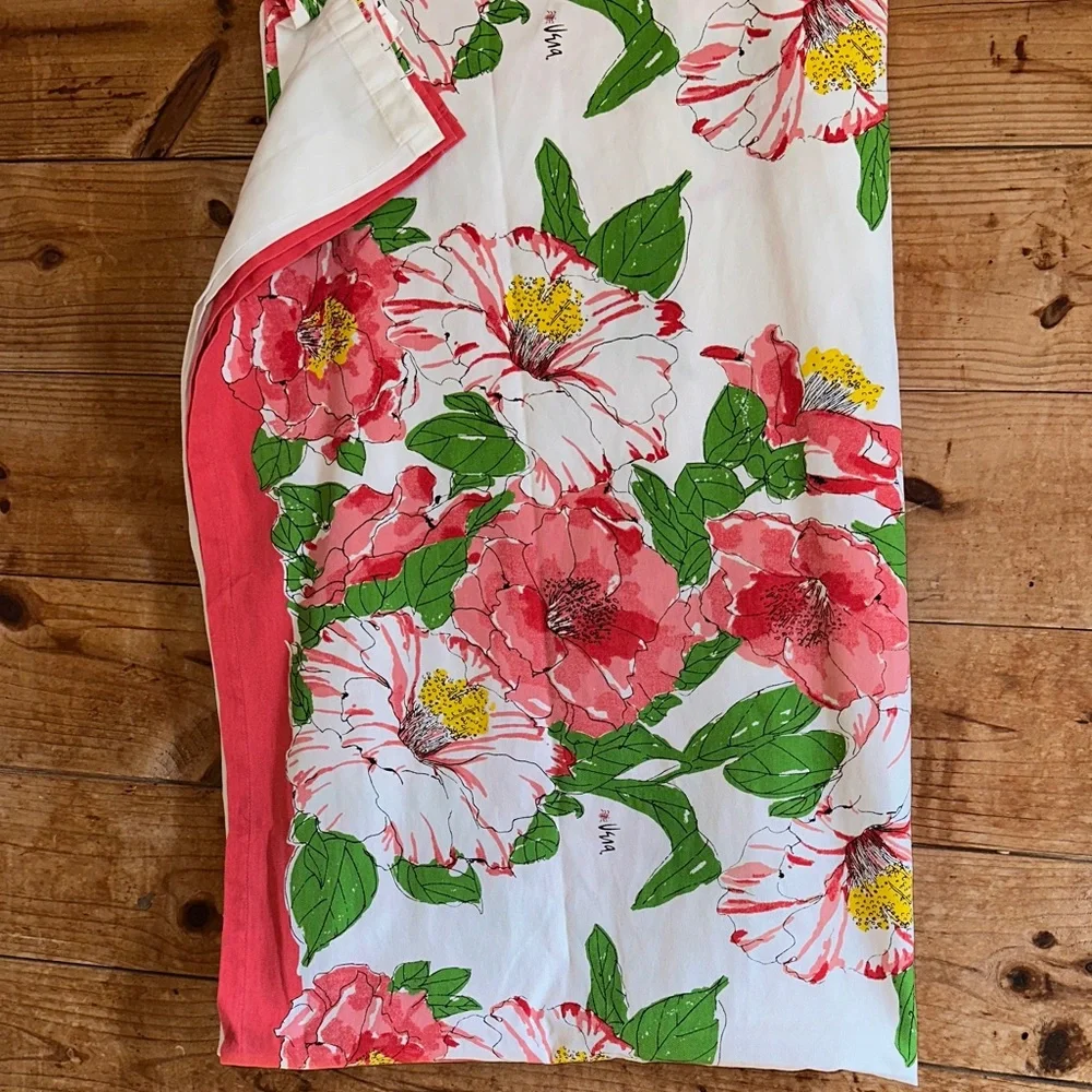 Vera Floral Print Shower Curtain 2pc